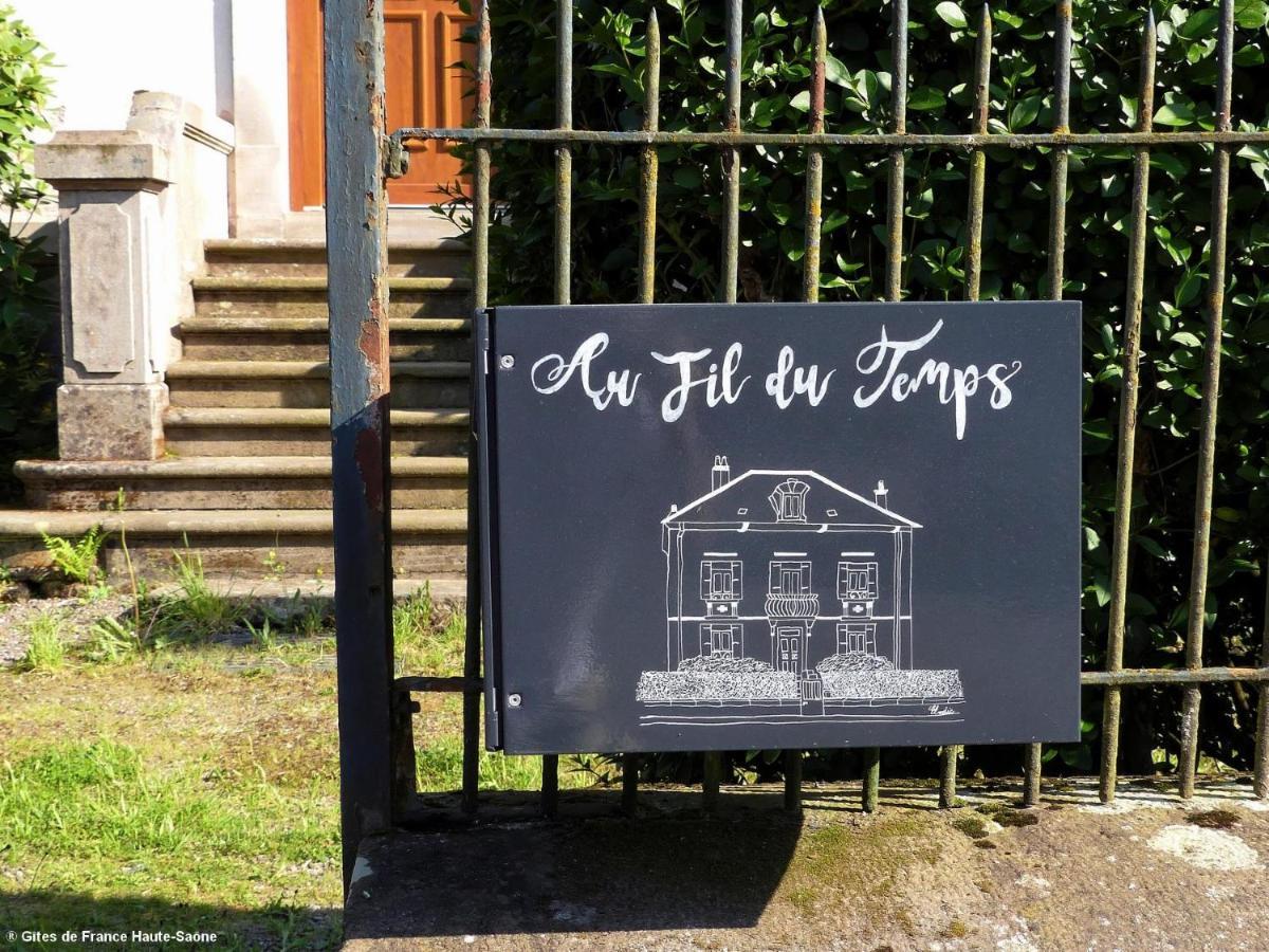 Au Fil Du Temps Bed & Breakfast Fougerolles-Saint-Valbert Dış mekan fotoğraf